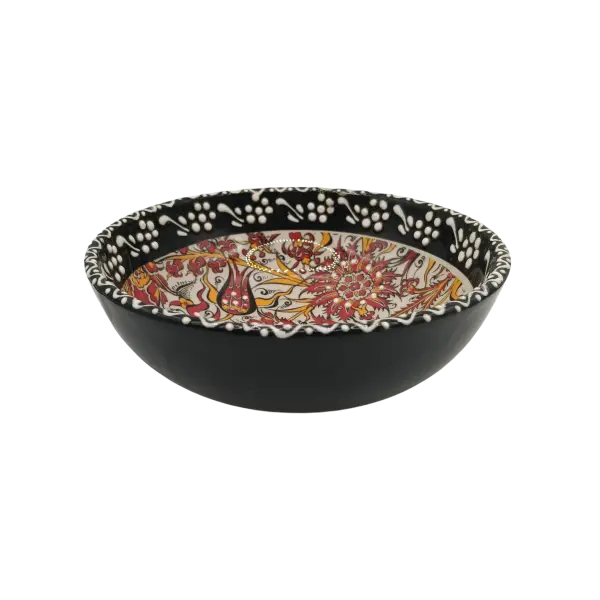 Castron ceramic 15 cm bol servire decorativ din ceramica
