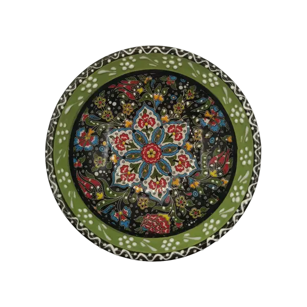 Castron ceramic 15 cm model traditional | bol servire decorativ din ceramica