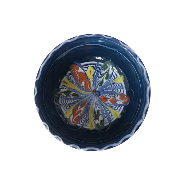 Bol Horezu autentic pictat manual | Ceramica traditionala romaneasca UNESCO (10 cm)