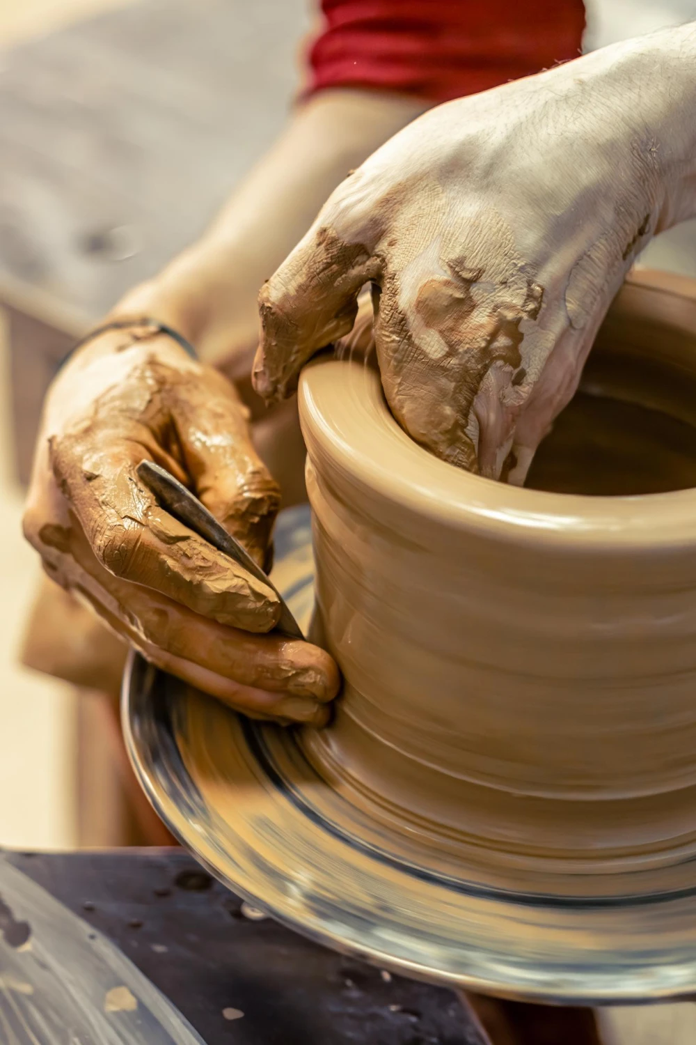 Imagine despre noi vase de ceramica de Horezu